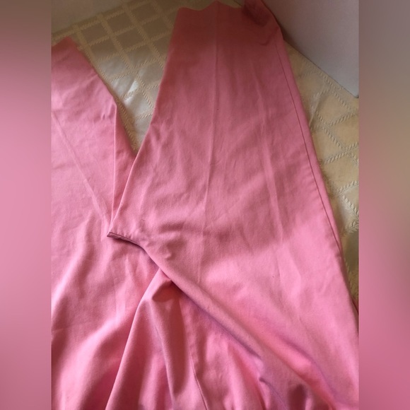 Very Vintage Very Pink Elastic Waist Wide Leg Capris Breckenridge Size 14 - Picture 5 of 10
